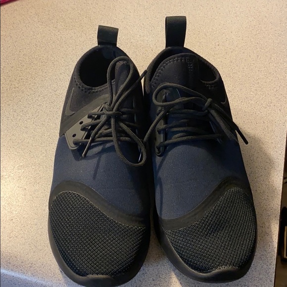 Nike Shoes - Nike Lunarcharge Blue/Black Sneakers (Worn Twice)